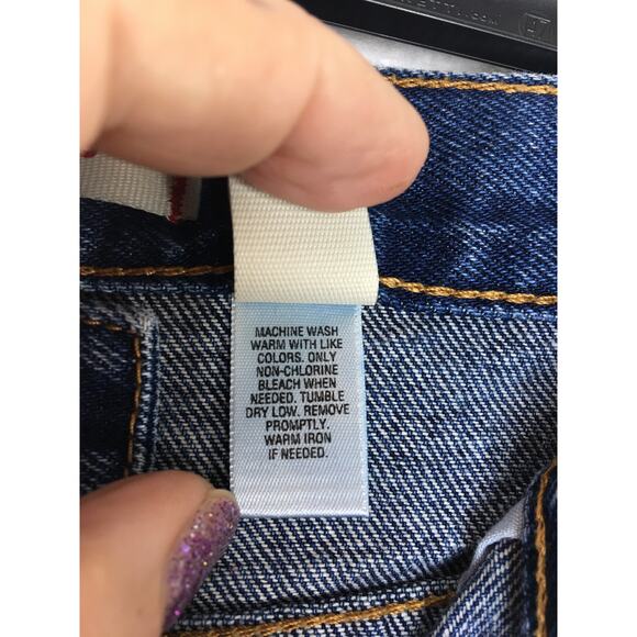 Vintage Canyon River Blues Mom High Waist Jeans Women's Size 16 1/2P - Picture 7 of 10